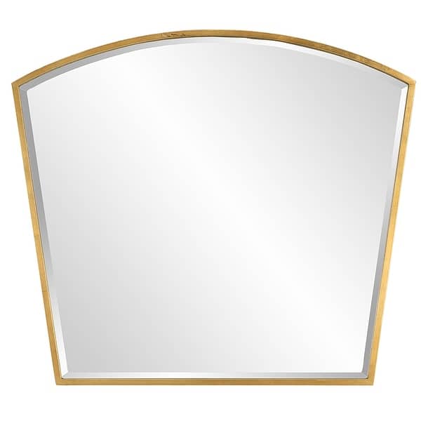 slide 2 of 7, Uttermost Boundary Gold Arch Mirror - 36 W X 31.625 H X 1.125 D (in)