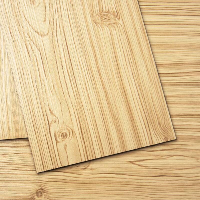 Art3d 36-Pack Peel and Stick Vinyl Floor Tiles Wood Look Planks,54sq.ft