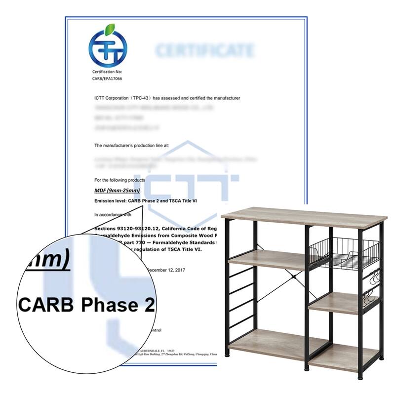 Yaheetech Metal Frame Baker's Rack Kitchen Island Storage Shelf