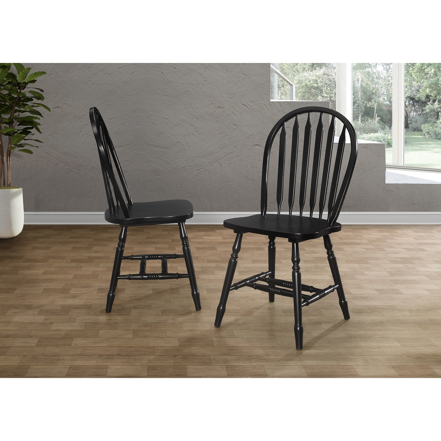 Arrowback dining chairs deals