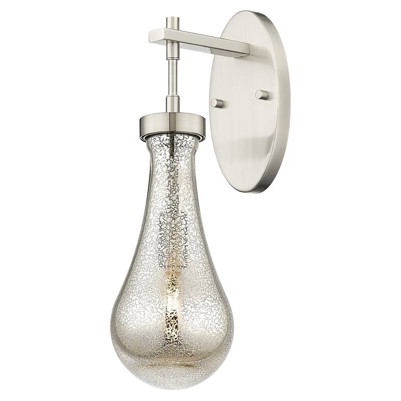 Innovations Lighting 451-1W-G451-5ME Owego 17" Tall Bathroom Sconce - Satin Nickel