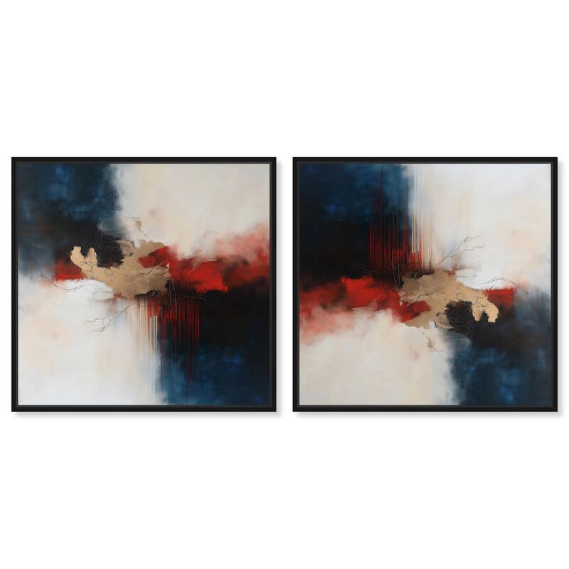 Sneakers and Laces Canvas by Art Remedy - 16" x 16" - Silver