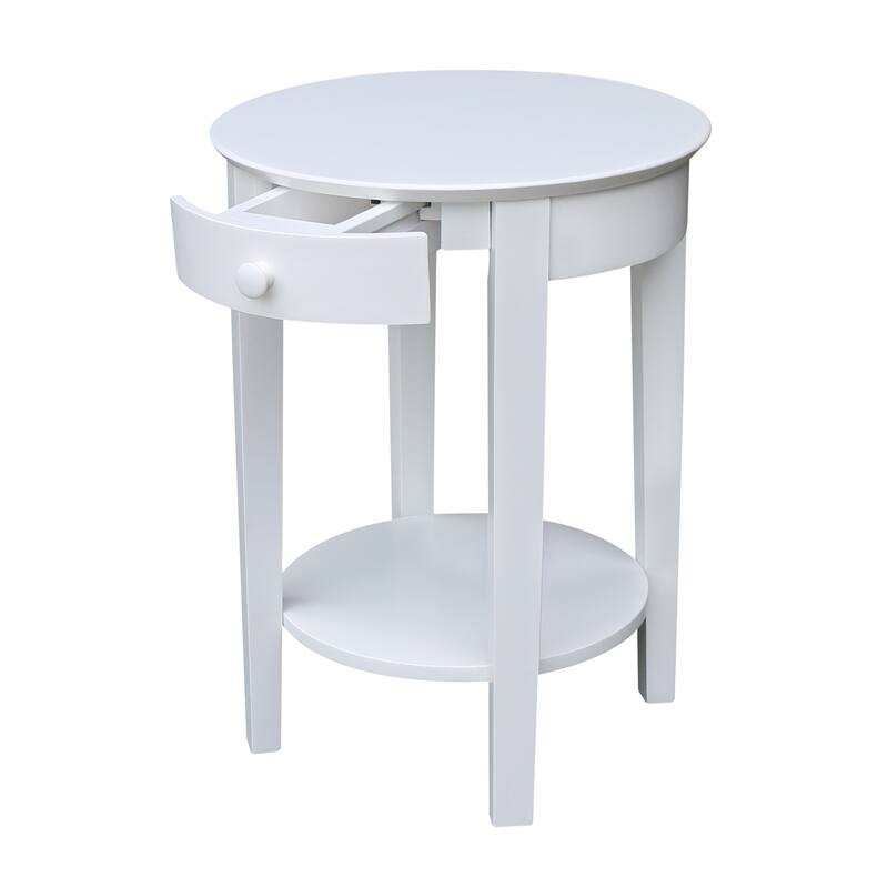 Solid Parawood Philips Accent Table