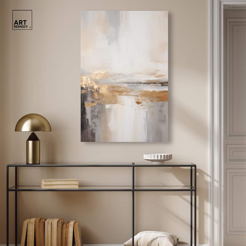 Gold Dust I Canvas by Art Remedy, Gallery Wrapped