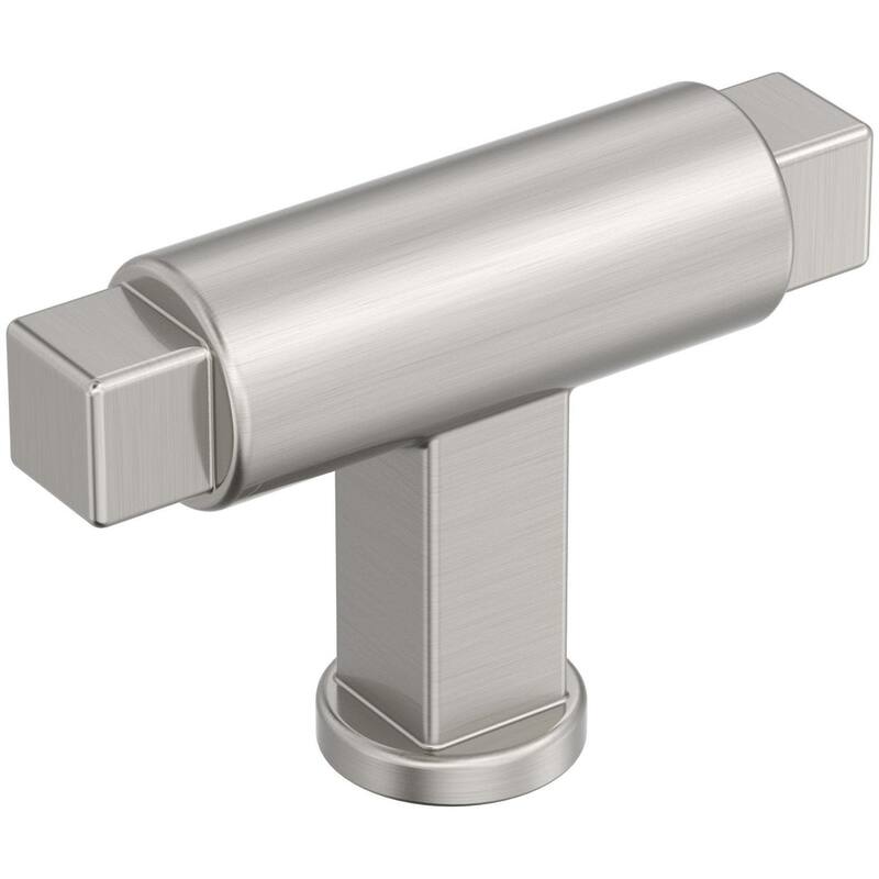 Amerock BP37481 Balon 9/16" Smooth Bar Cabinet Knob - Satin Nickel