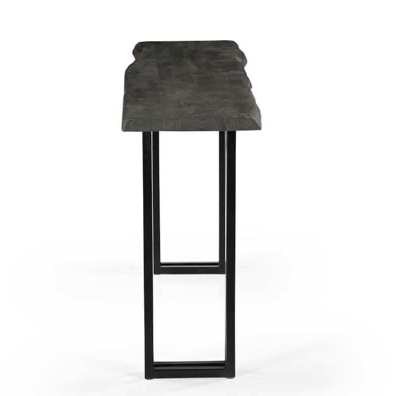 Sparrow Solid Wood Console Table - Gray - 60" x 14"