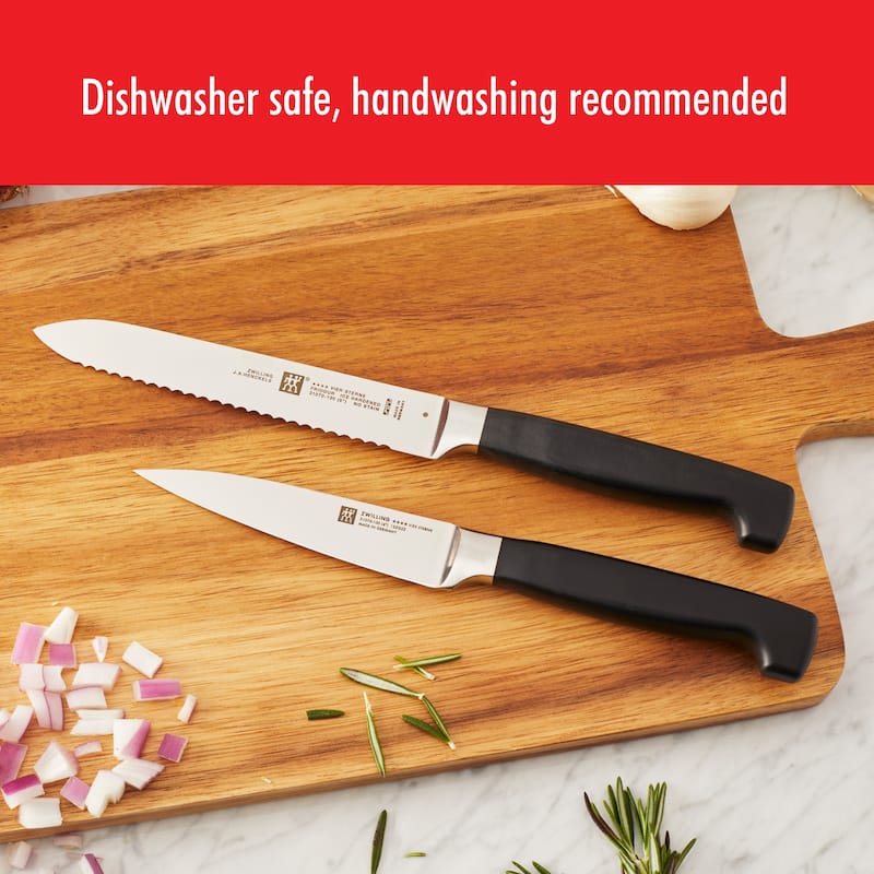 ZWILLING Four Star 12-pc Knife Block Set - Black