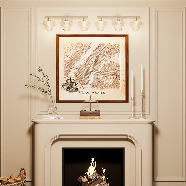 Acroma Bathroom Steel Dimmable Vanity Light