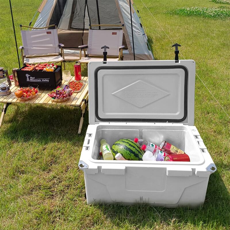 Ice Cooler Box 65QT Outdoor Camping Ice Chest Beer Box