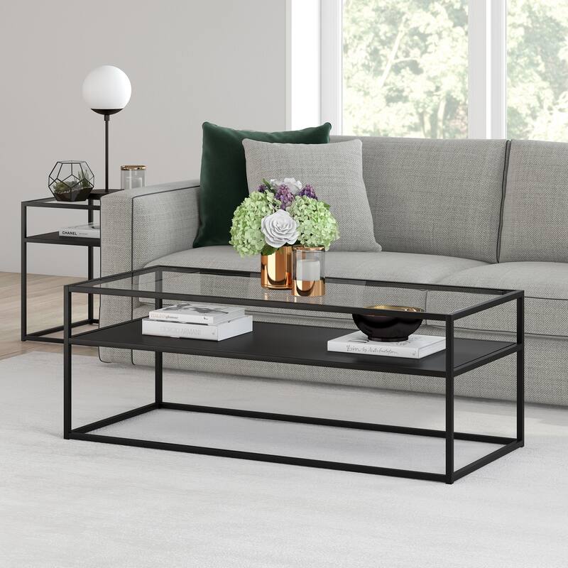Ada 46" Wide Rectangular Coffee Table