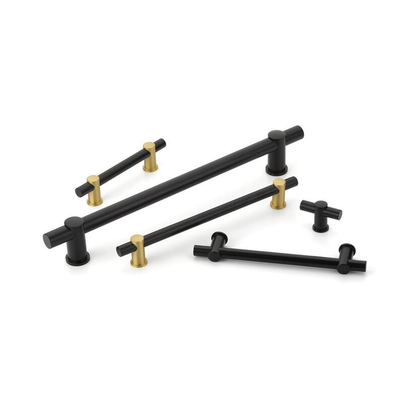 Schaub and Company Fonce 4" Center to Center Modern Euro Bar Style