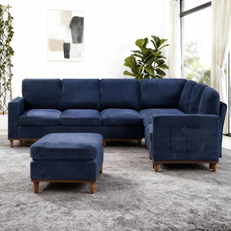 Modern Sofa Chair,Sectional Sofa with Soft Padding-Ideal for Living Room,Office & Dining Room