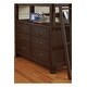 preview thumbnail 4 of 4, Hillsdale Kids and Teen Highlands Espresso Wood Full Loft Bed