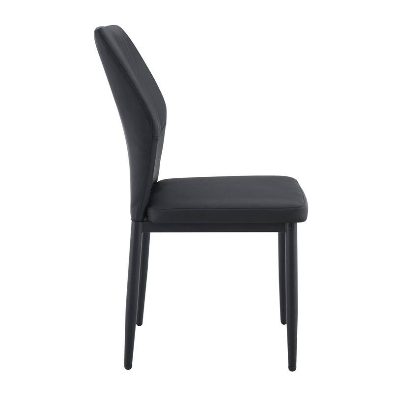Ergonomic PU Dining Chair with Adjustable Stability, Perfectly blends comfort and elegance