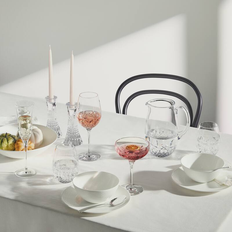 Waterford Lismore Essence Champagne Coupe 9floz, Set of 2