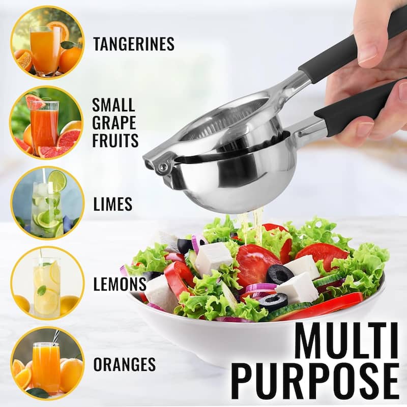 Zulay Kitchen Large Manual Citrus Press Juicer