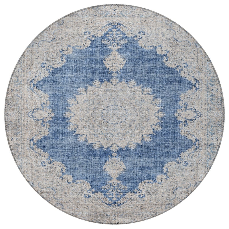 HomeRoots Oriental Traditional Rectangle Outdoor Rug
