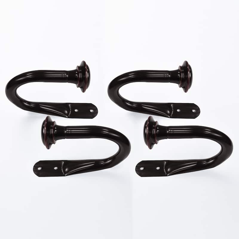 Lumi 5/8 in. Dia. Curtain Holdback (4-Pack)