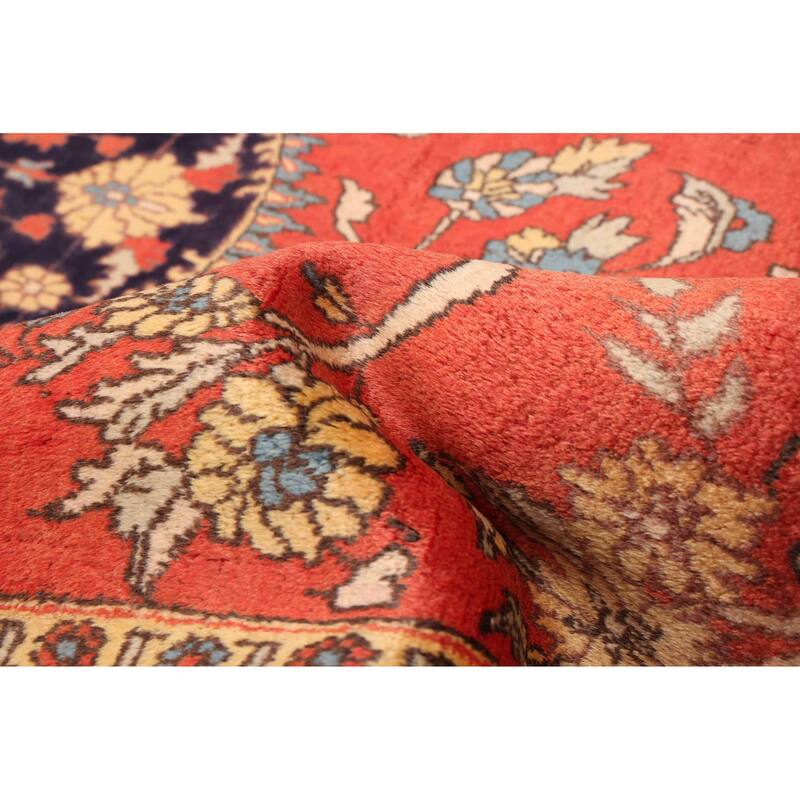 ECARPETGALLERY Hand-knotted Anadol Light Red Wool Rug - 4'8 x 7'9