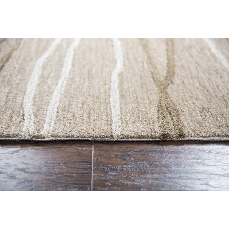 Alora Decor Geneva Lines Hand-tufted Wool Rug