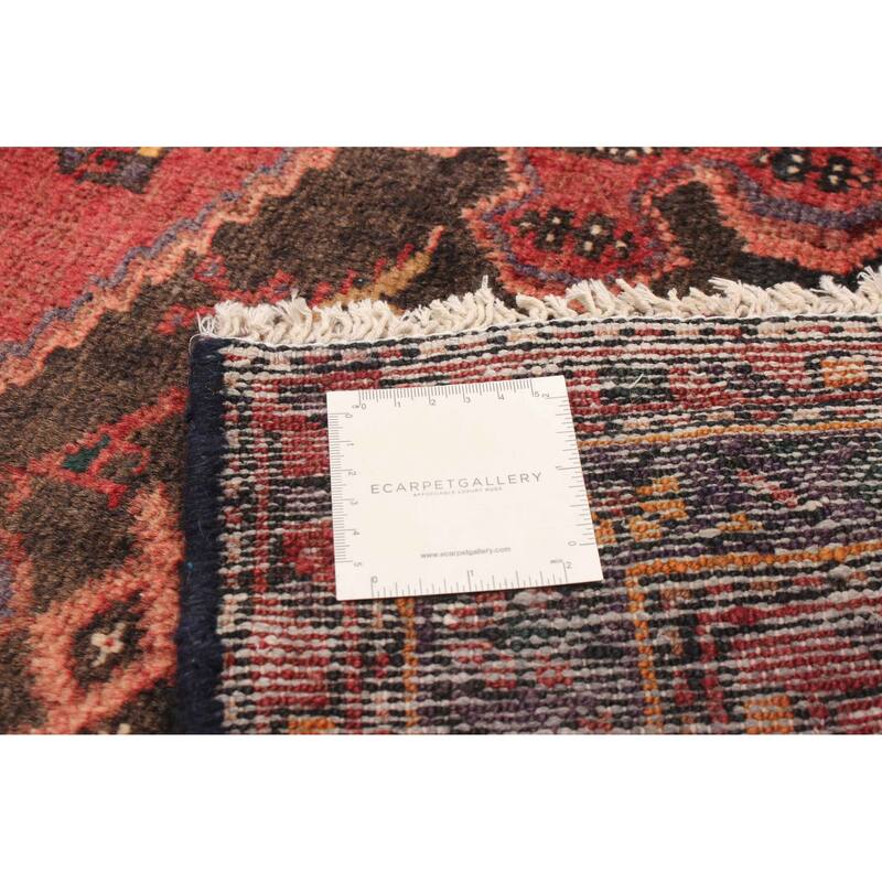 ECARPETGALLERY Hand-knotted Andelz Red Wool Rug - 3'7 x 6'11