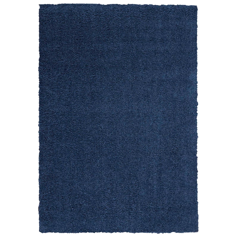 Nourison Shangri-La Solid Modern Plush Shag Area Rug