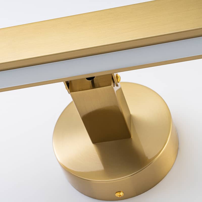 24" Mid-Century Modern Dimmable LED Bathroom Vanity Light Picture Light Art Lights for Wall - 24" W × 6.9" D × 4.7" H