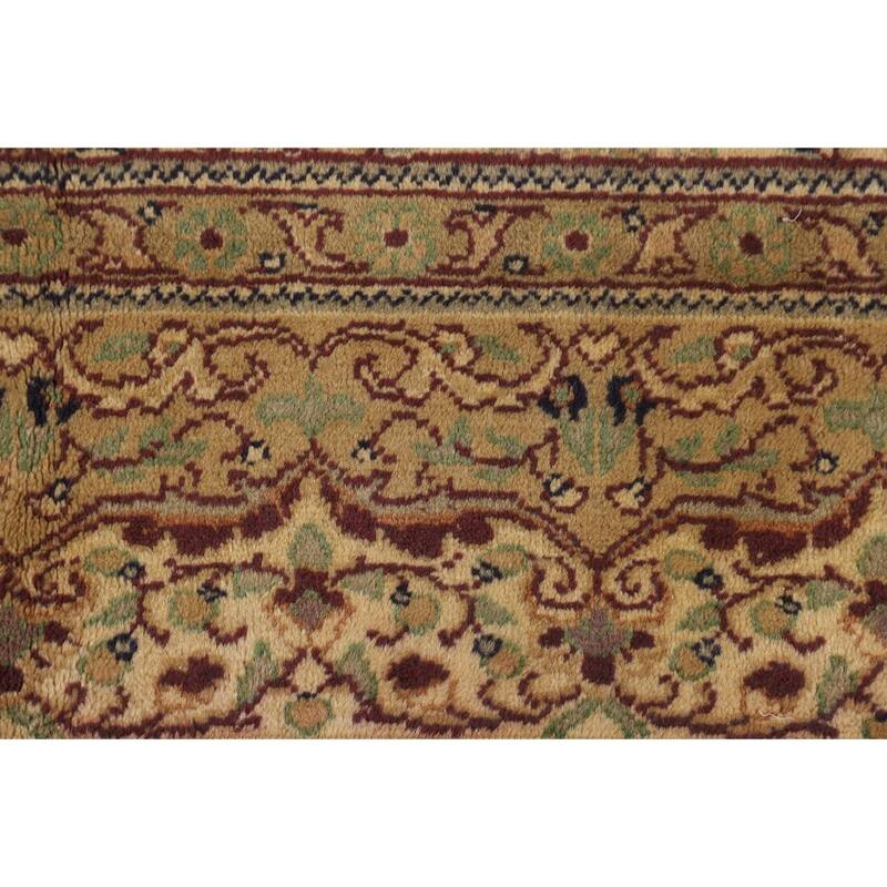 Anatolian Turkish Vintage Rug Hand-Knotted Living Room Wool Carpet - 6'6" X 9'9"