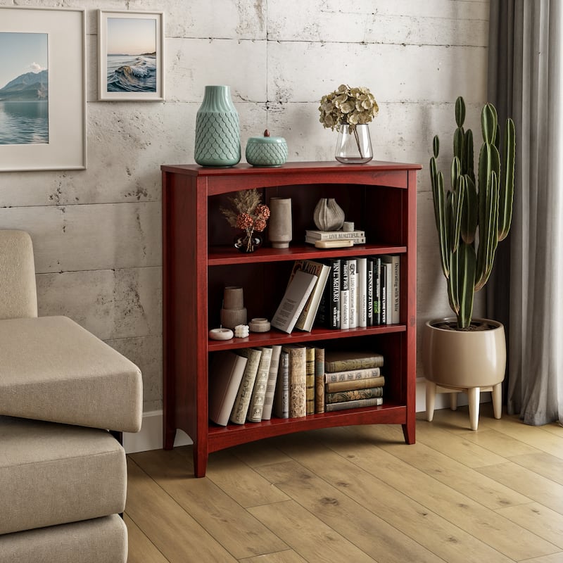 Shaker Style Bookcase - 36"H