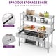 preview thumbnail 2 of 3, 60" X 24" Stainless Steel Table with Shelf & 3 Drawers
