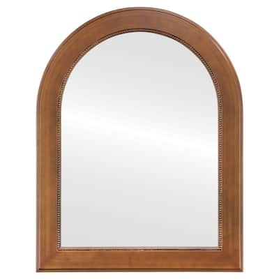 Yates Framed Vanity Mirror - Crescent Cathedral - 28.4x36.4
