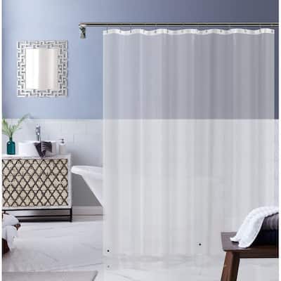 Dainty Home Heavy Weight Shower Curtain Liner With Weighted Hem