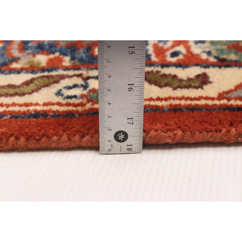 ECARPETGALLERY Hand-knotted Serapi Heritage Dark Copper Wool Rug - 9'10 x 13'9