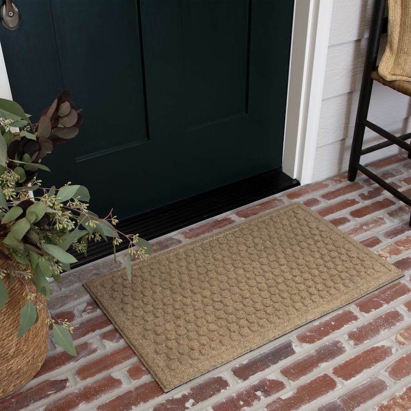 Mohawk Home Dots Impressions All Weather Recycled Rubber Door Mat