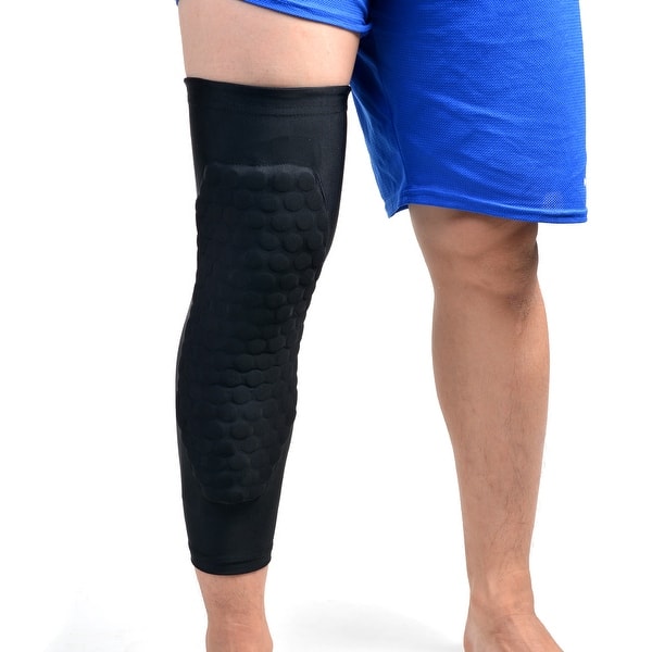 Shop Agptek Knee Pad Honeycomb Crashproof Basketball Leg Knee Long