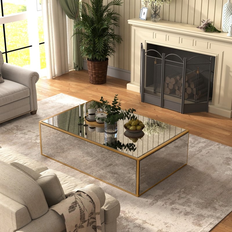 Modern Rectangular Coffee Table