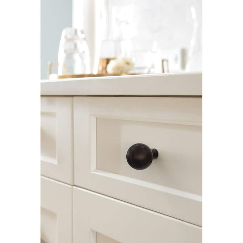 Amerock BP37660 Coble 1-1/8" Smooth Round Cabinet Knob