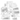 MALACASA Flora 60-Piece Porcelain Dinnerware Set,  Service for 12
