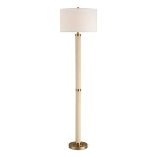 Uttermost Wessex White Floor Lamp