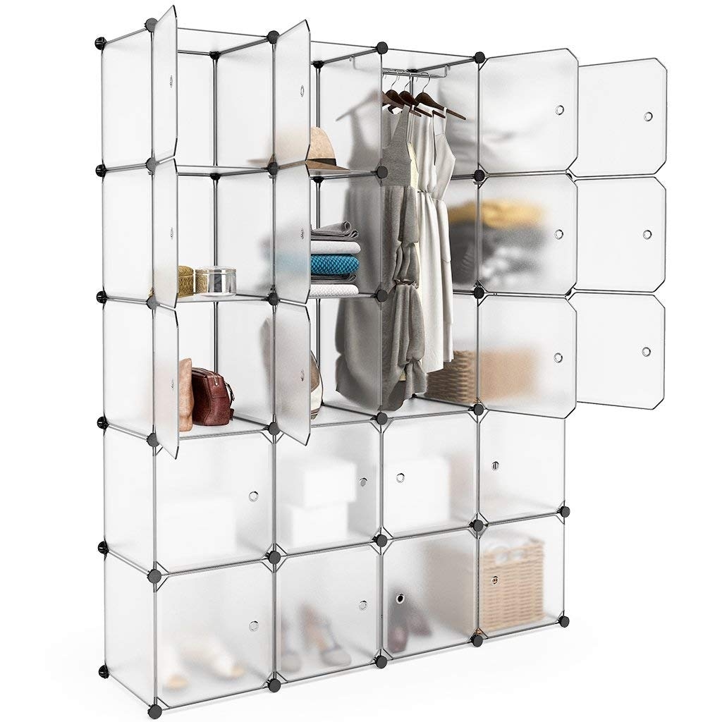 Shop Langria 20 Cubby Shelving Closet System Cube Organizer