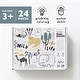 preview thumbnail 2 of 3, Wee Gallery Floor Puzzle - Wild Life