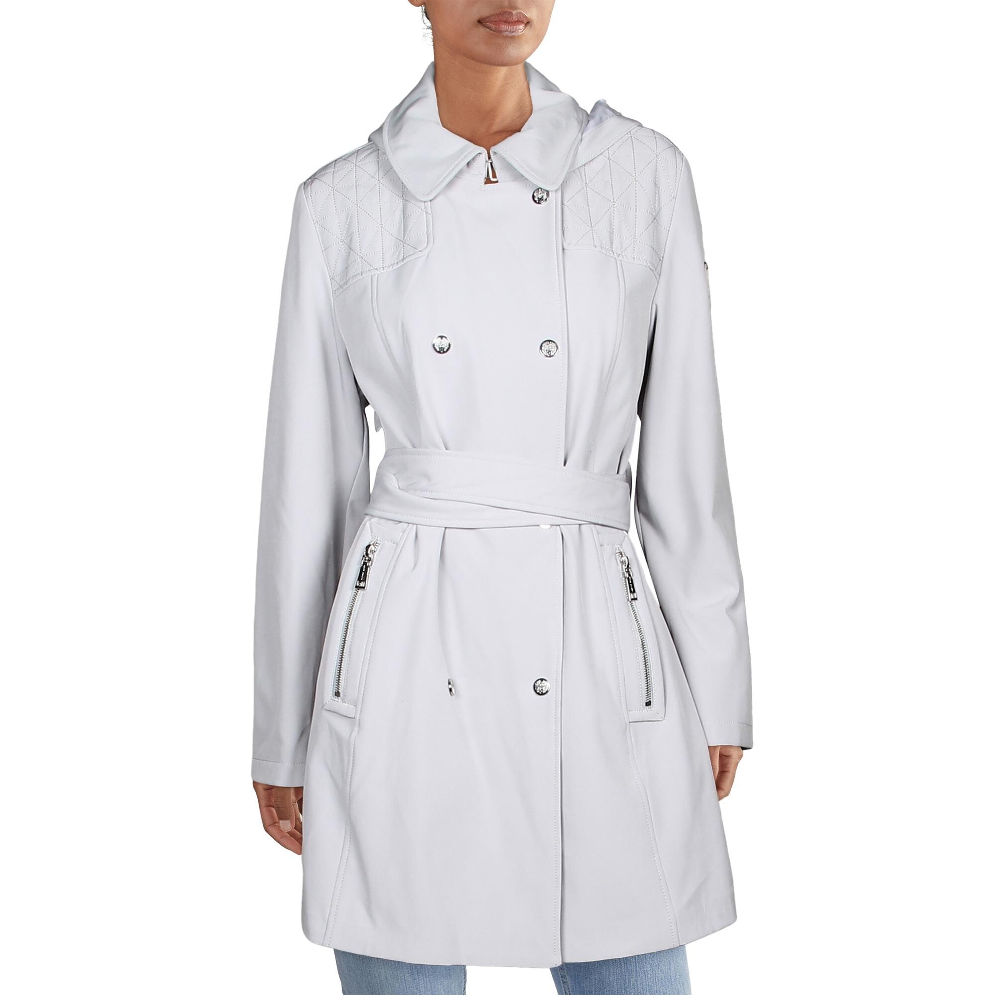 vince camuto double breasted trench coat