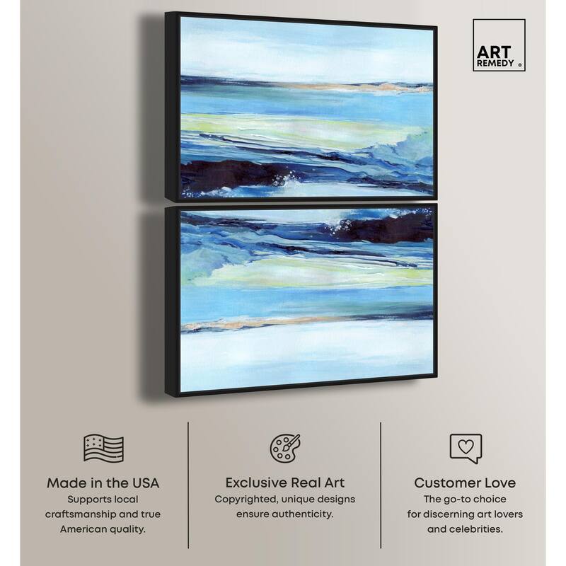 Pulse of the Storm I Canvas by Art Remedy