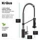 preview thumbnail 43 of 158, Kraus Bolden 2-Function 1-Handle Commercial Pulldown Kitchen Faucet