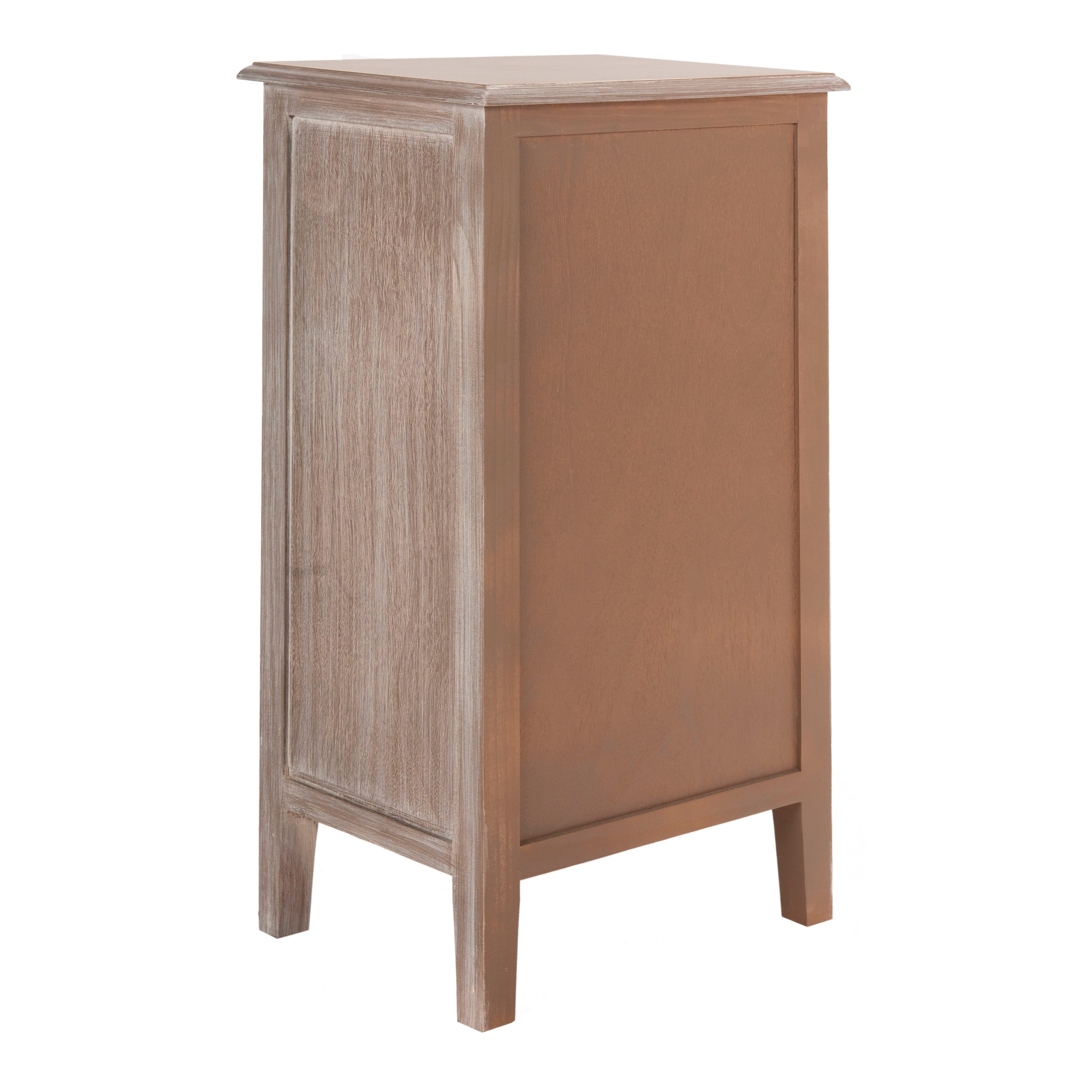 Everly drawer shop side table safavieh
