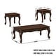 preview thumbnail 32 of 30, Hernen Carved Wood Frame 5-Piece Living Room Set