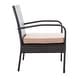 preview thumbnail 12 of 13, SAFAVIEH Outdoor Living Moore 3-Piece Lounge Set - 23"W x 27"D x 31"H