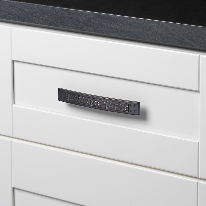 GlideRite 3.75-inch Oil Rubbed Bronze Mission Cabinet Pulls (Pack of 25) - 25 Pack