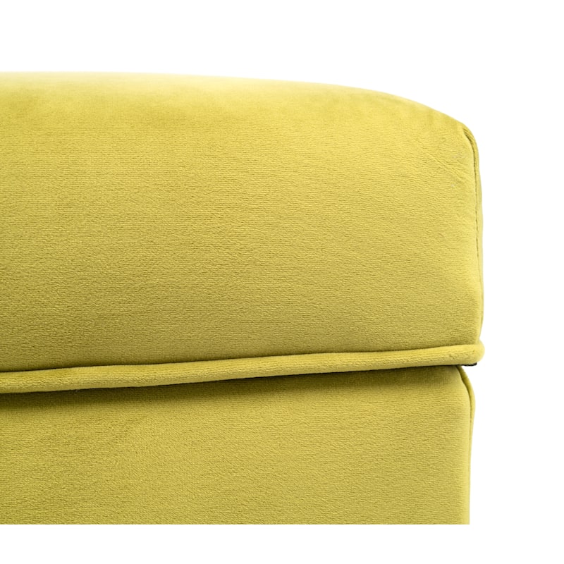 Transitional Brooklyn Upholstered Home Décor Storage Bench