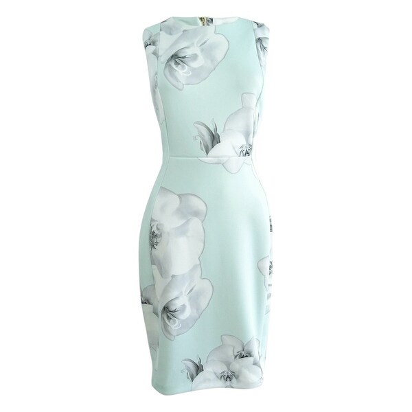 calvin klein mint green dress